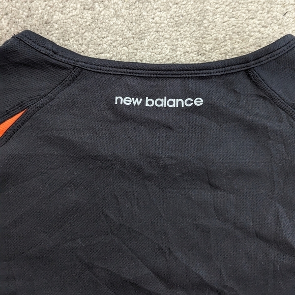 NEW Balance black and orange athletic Tshirt size Medium - Picture 8 of 10